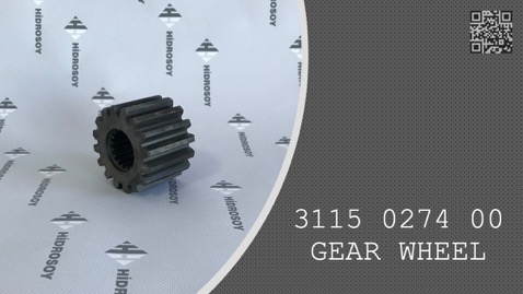 GEAR WHEEL - 3115 0274 00