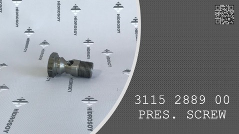 PRESSURE SCREW - 3115 2889 00