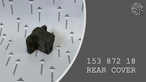 REAR COVER - 153 872 18