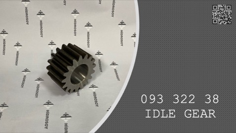 IDLER WHEEL ASSY - 093 322 38 - 09332238