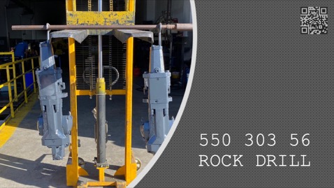 ROCK DRILL - 550 303 56 - 55030356