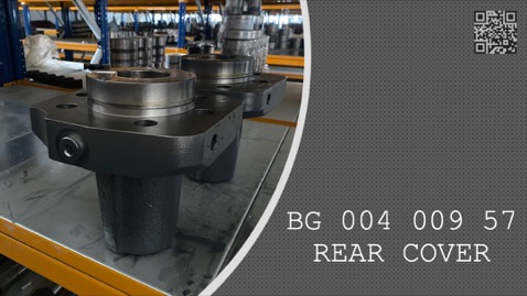 REAR COVER - BG 004 009 57 - BG00400957