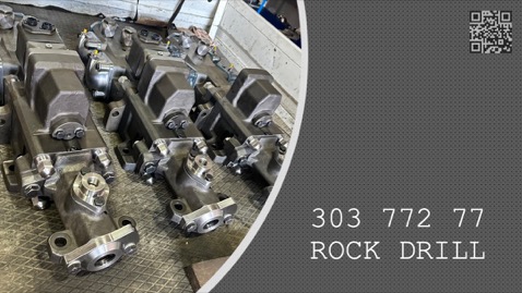 ROCK DRILL - 303 772 77 - 30377277