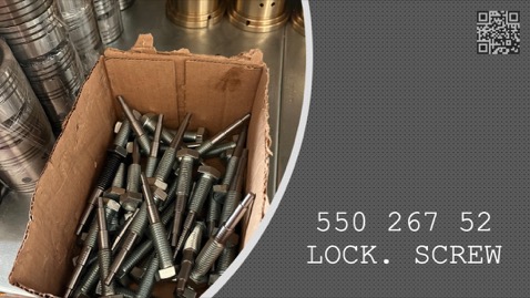 LOCKING SCREW - 550 267 52 - 55026752