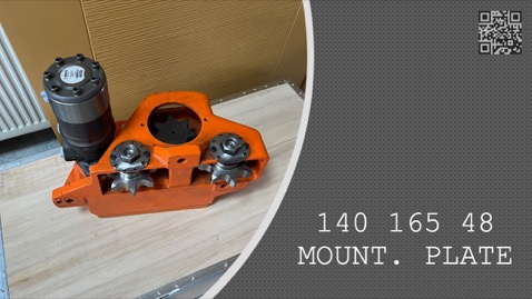 MOUNTING PLATE - 140 165 48 - 14016548
