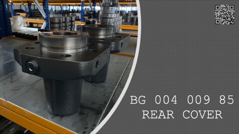 REAR COVER - BG 004 009 85 - BG00400985
