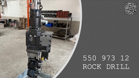 ROCK DRILL - 550 973 12 - 55097312