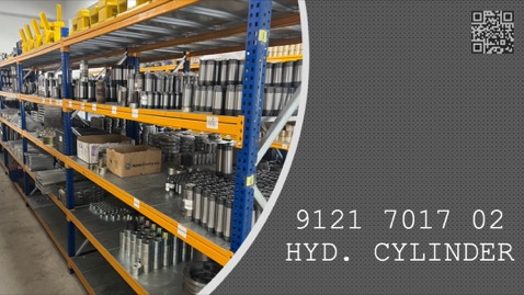 HYDRAULIC CYLINDER - 9121 7017 02 - 9121701702