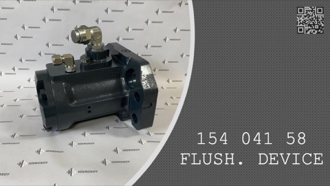 FLUSHING DEVICE - 154 041 58 - 15404158