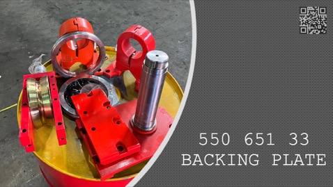 BACKING PLATE - 550 651 33 - 55065133
