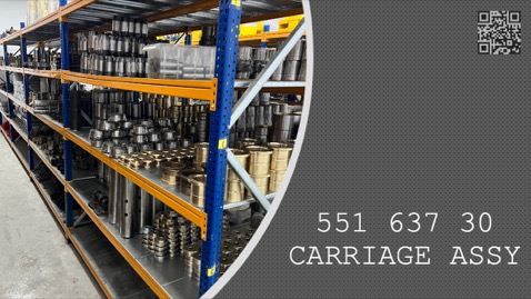 CARRIAGE ASSY - 551 637 30 - 55163730