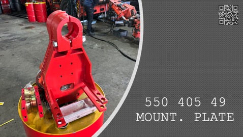 MOUNTING PLATE - 550 405 49 - 55040549
