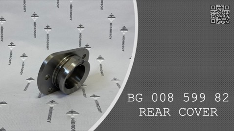 REAR COVER - BG 008 599 82 - BG00859982