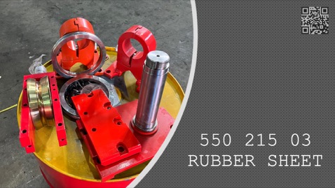 RUBBER SHEET - 550 215 03 - 55021503