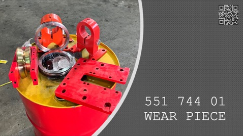 WEAR PIECE - 551 744 01 - 55174401