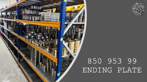 ENDING PLATE - 850 953 99 - 85095399