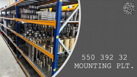 MOUNTING PLATE - 550 392 32 - 55039232