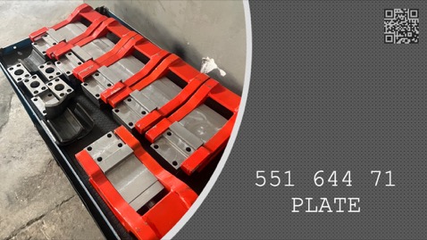 PLATE - 551 644 71 - 55164471