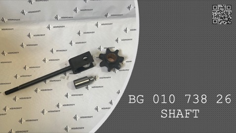 SHAFT - BG 010 738 26 - BG01073826