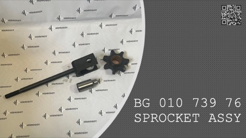 SPROCKET ASSY - BG 010 739 76 - BG01073976