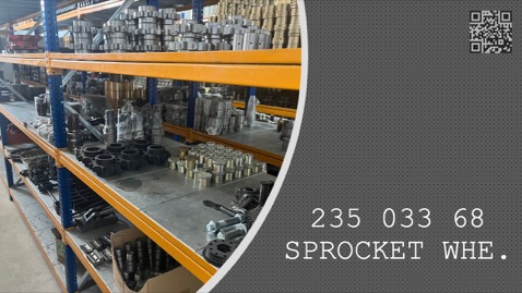 SPROCKET WHEEL - 235 033 68 - 23503368