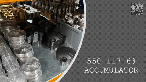 ACCUMULATOR. - 550 117 63 - 55011763